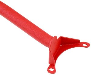 Subaru WRX STI Strut Bar - AEM Induction - Performance - Textured Red - `15-`20